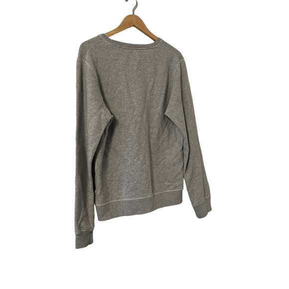 Scotch & Soda Embroidered Gray Sweatshirt Sweater Pullover Crew - Picture 4 of 5